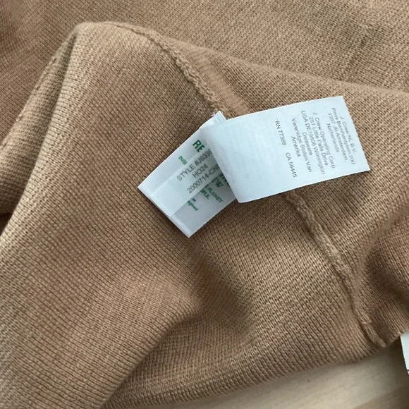 J. Crew Juliette collarless sweater-blazer Size M in heather khaki - Picture 5 of 8